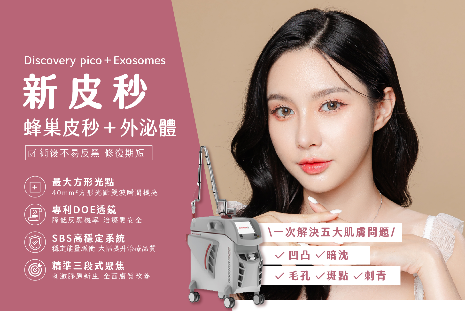 Discovery pico探索皮秒 - 微風診所-台中醫美診所推薦